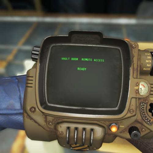 Fallout 4 Pipboy Closeup